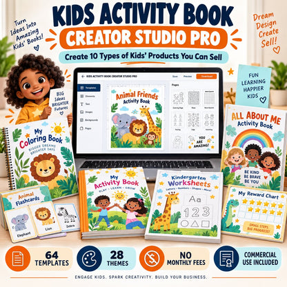 Kids Activity Book Creator Studio Pro upgrade