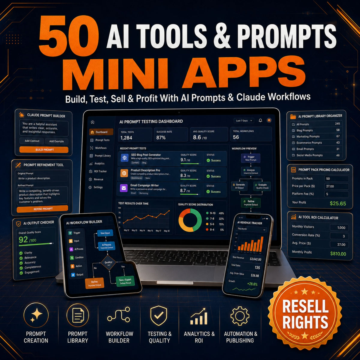 50 Mini Apps: AI Tools & Prompts – APPISI™